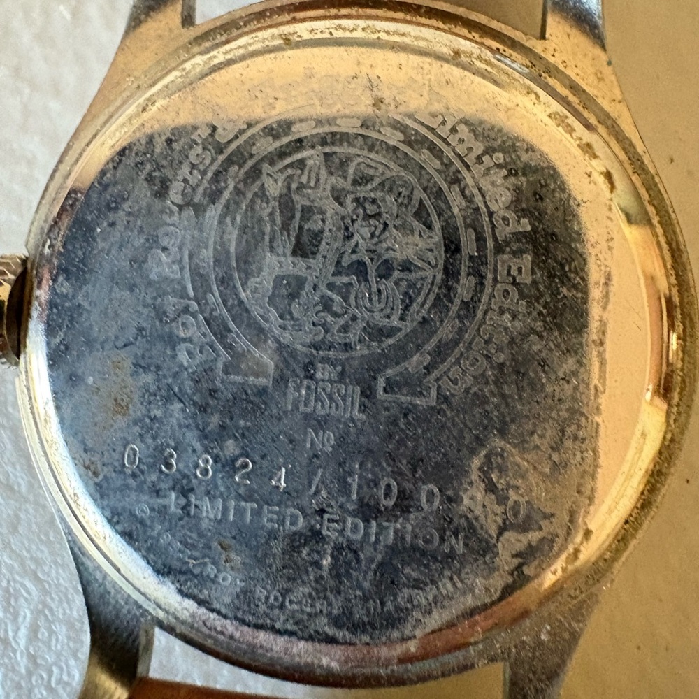 NIB Fossil Roy Rogers & Trigger Watch 1993 - Picture 5 of 6